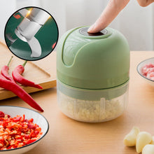 Load image into Gallery viewer, USB Rechargeable Electric Garlic Grinder