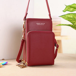 Touchable Multi-functional Shoulder Handbag