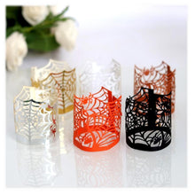 Load image into Gallery viewer, Halloween Decoration Electronic Candle Lace