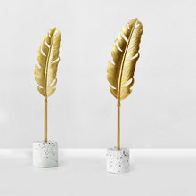 Load image into Gallery viewer, Golden Leaves Ornaments