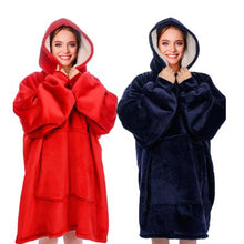 Load image into Gallery viewer, Cozy Hoodie Blanket Oversized Blanket Sweatshirt For Adults &amp; Children