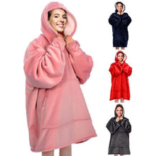 Load image into Gallery viewer, Cozy Hoodie Blanket Oversized Blanket Sweatshirt For Adults &amp; Children