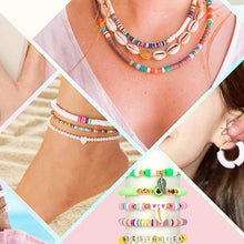 Load image into Gallery viewer, Christmas Gift Clay Beads Bracelet Making Kit