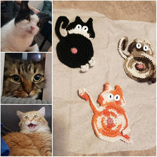 Load image into Gallery viewer, 🎄Early Christmas Sale🐱Cat Butt Coasters🎉