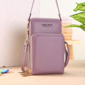 Touchable Multi-functional Shoulder Handbag