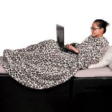 Load image into Gallery viewer, Full Body Snuggle Blanket With Sleeves