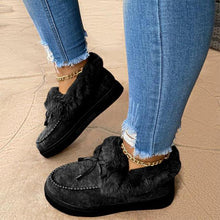 Load image into Gallery viewer, Women&#39;s boots round head thick sole Orthopedic Arch-Support thick warm cotton shoes