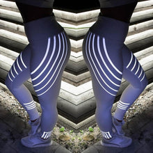Load image into Gallery viewer, Rainbow Reflective Leggings