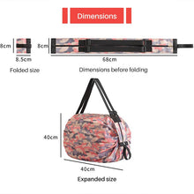 Load image into Gallery viewer, Foldable Travel One-shoulder Portable Shopping Bag