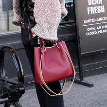 Load image into Gallery viewer, Ladies Messenger Handbag - Solid Color