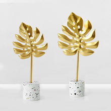 Load image into Gallery viewer, Golden Leaves Ornaments
