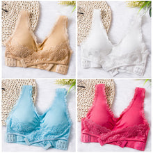 Load image into Gallery viewer, Women&#39;s Wireless Full Coverage Lace Bra