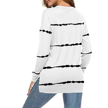 Load image into Gallery viewer, Women Casual Stripe Pullover