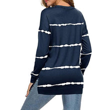 Load image into Gallery viewer, Women Casual Stripe Pullover