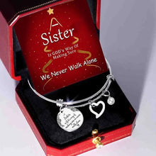 Load image into Gallery viewer, Never Walk Alone - Sister Bangle