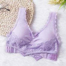 Load image into Gallery viewer, Women&#39;s Wireless Full Coverage Lace Bra