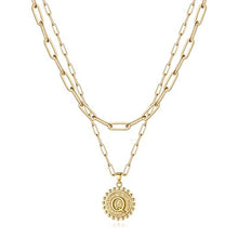 Load image into Gallery viewer, Gold Initial Necklaces for Women