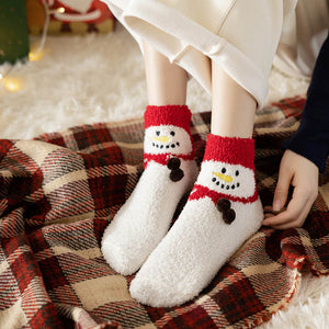 Christmas Gift Box - Cute Plush Socks