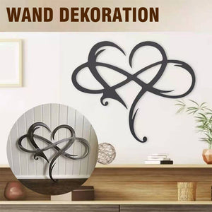 💞Infinity heart - Steel wall decor Metal Wall art