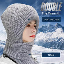 Load image into Gallery viewer, Integrated Ear Protection Windproof Cap Scarf