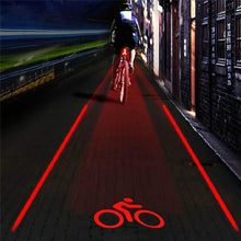 Load image into Gallery viewer, Bike Projection Tail Light