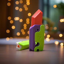 Load image into Gallery viewer, 3D Gravity Carrot Knife Decompression Toy
