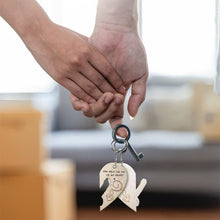 Load image into Gallery viewer, Wooden Heart Keychain