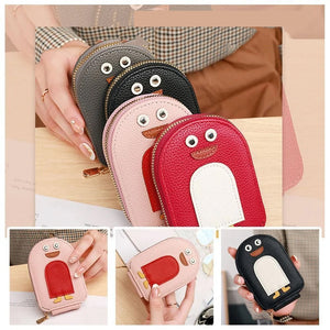 🐧Cute Penguins PU Credit Card Coin Wallet