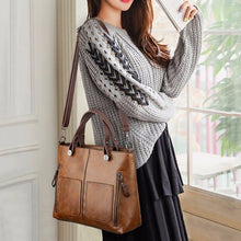 Load image into Gallery viewer, Ladies Vintage Leather Shoulder Bag
