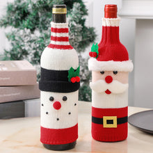 Load image into Gallery viewer, Christmas Decorative Santa Wine Bottle Cover
