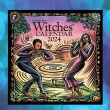 Load image into Gallery viewer, 2024 Witches&#39; Wall Calendar