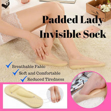 Load image into Gallery viewer, 3D Foot Massage Padded Lady Invisible Socks