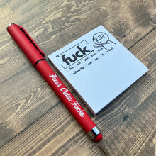 Load image into Gallery viewer, 💝2023 CHRISTMAS GIFT - Fresh Outta Fucks Pad and Pen