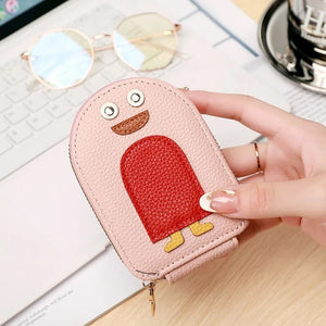 🐧Cute Penguins PU Credit Card Coin Wallet