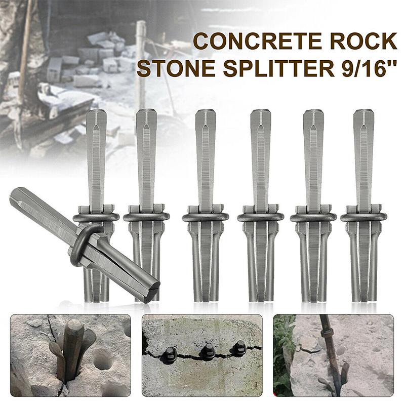 Industrial Grade 16 Wedge Stone Splitter Tool