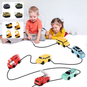 Follow-The-Line Inductive Car
