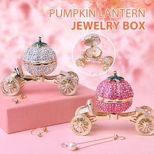 Load image into Gallery viewer, Pumpkin Carriage Rhinestones Jewelry Box