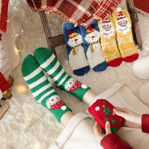 Christmas Gift Box - Cute Plush Socks