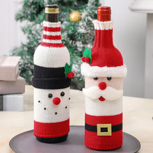 Load image into Gallery viewer, Christmas Decorative Santa Wine Bottle Cover