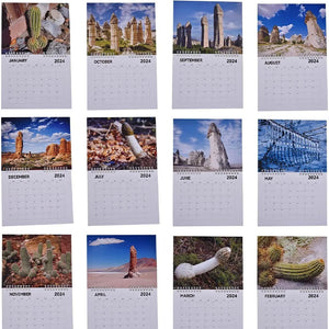 2024 Funny Prank Gift Wall Calendar