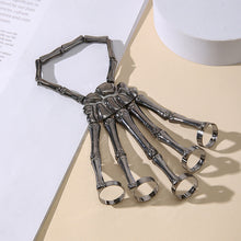 Load image into Gallery viewer, Metal Skull Bracelet