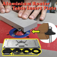 Load image into Gallery viewer, Aluminium Router Table Insert Plate