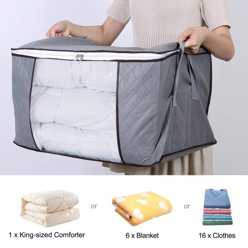 Large Capacity Breathable Clothes Quilt Storage Bag