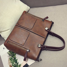 Load image into Gallery viewer, Ladies Vintage Leather Shoulder Bag