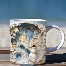 Load image into Gallery viewer, 3D Christmas Hot Cocoa Inflated Mug