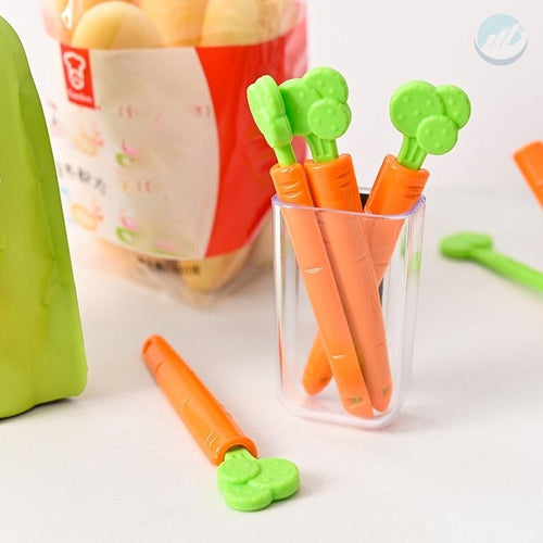 Carrot Food bag sealing clip, 5 PCs