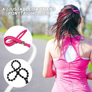 Adjustable Hairband Ponytail Holder