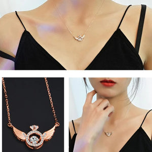 Teyou Angel Wings Wings Necklace