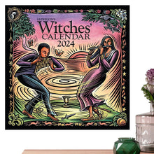 Load image into Gallery viewer, 2024 Witches&#39; Wall Calendar