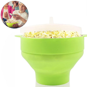 Silicone Popcorn Popper Bowl